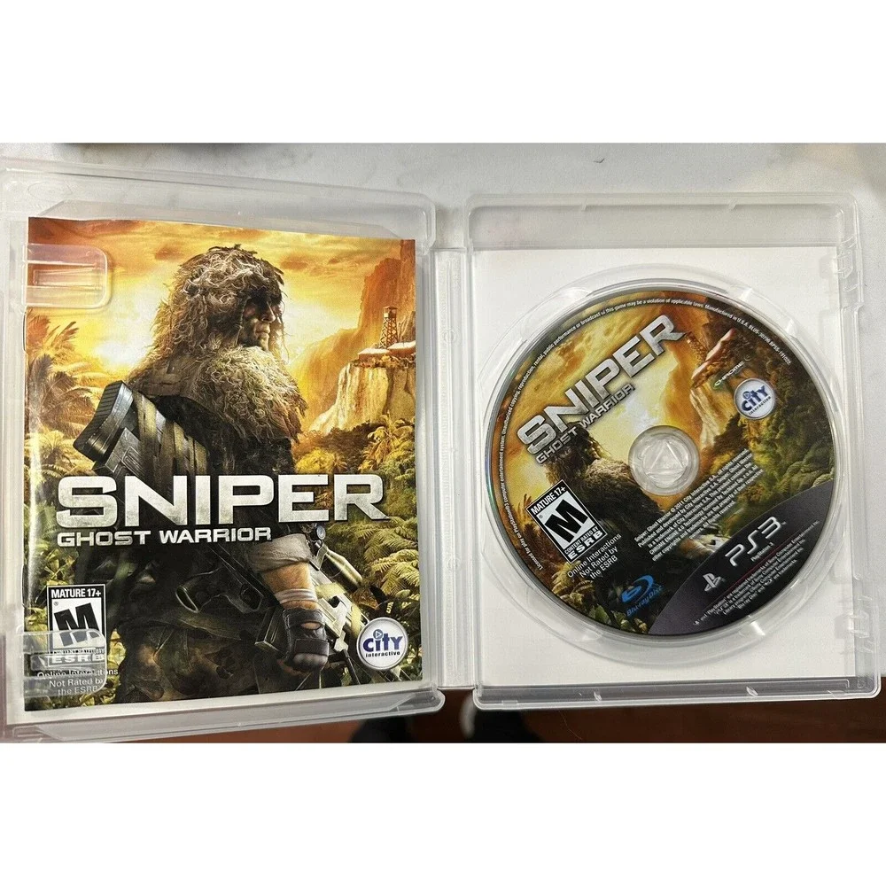 Sniper: Ghost Warrior Sony Playstation 3 PS3‎ Game Black Label